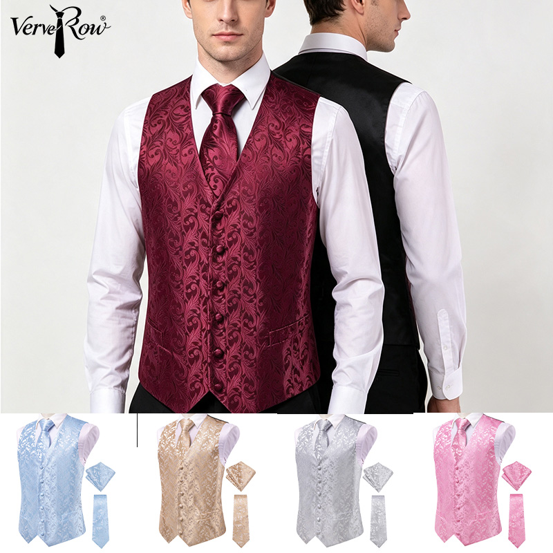 Men Formal Wear With Tie - سترة بدلة رجالية من VerveRow باللون