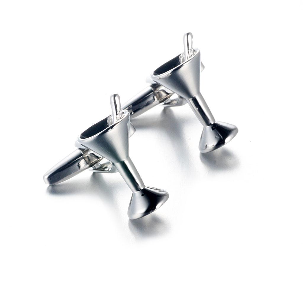 أزرار أكمام للرجال من النحاس و - مراجعة Cufflinks Silver Set وسعره