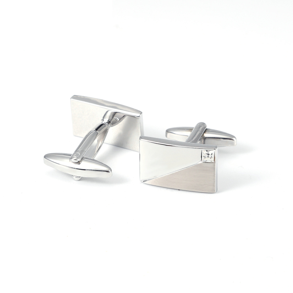 طقم أزرار أكمام ومشبك ربطة عنق - مراجعة Cufflinks Silver Set وسعره