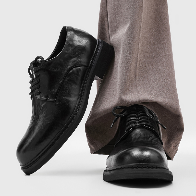 أحذية ديربي رجالية فاخرة مطوية - مراجعة Formal Wear Men H&M وسعره