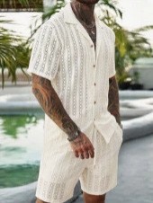 طقم رجالي مكون من قطعتين مصنوع - مراجعة Men'S Formal Beach Wear وسعره