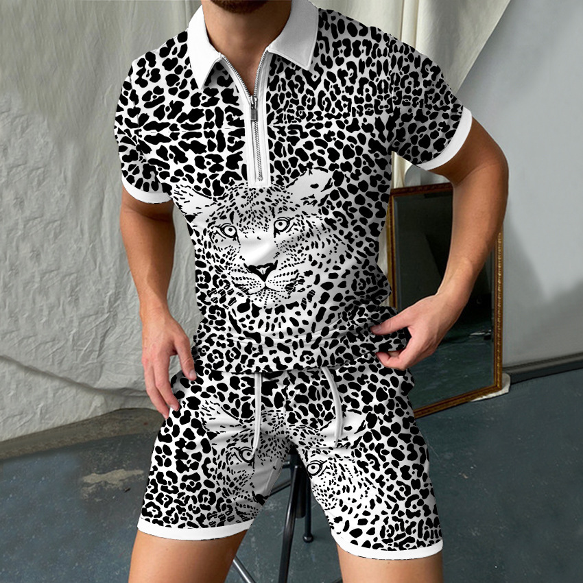 طقم قميص بولو بأكمام قصيرة بطب - مراجعة Men'S Formal Beach Wear وسعره