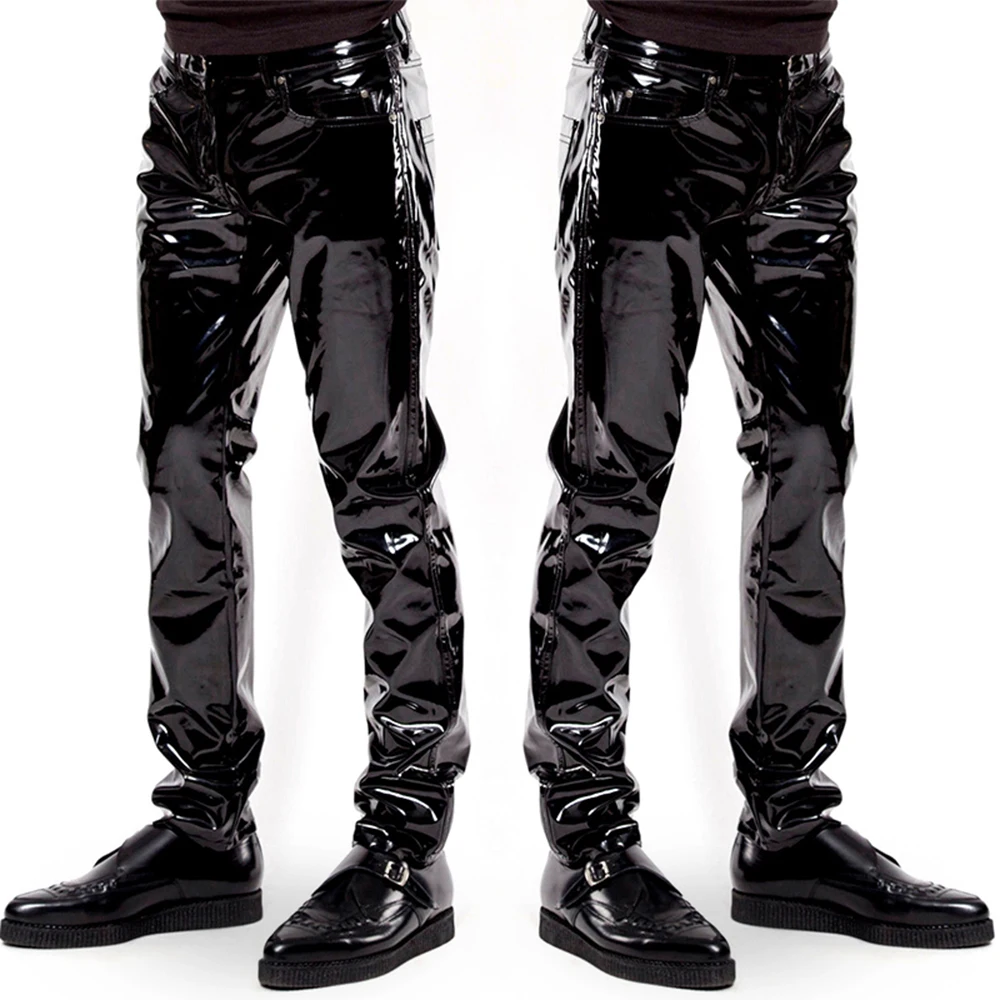 الرجال فو الجلود البلاستيكية ا - مراجعة Men'S Gothic Formal Wear وسعره