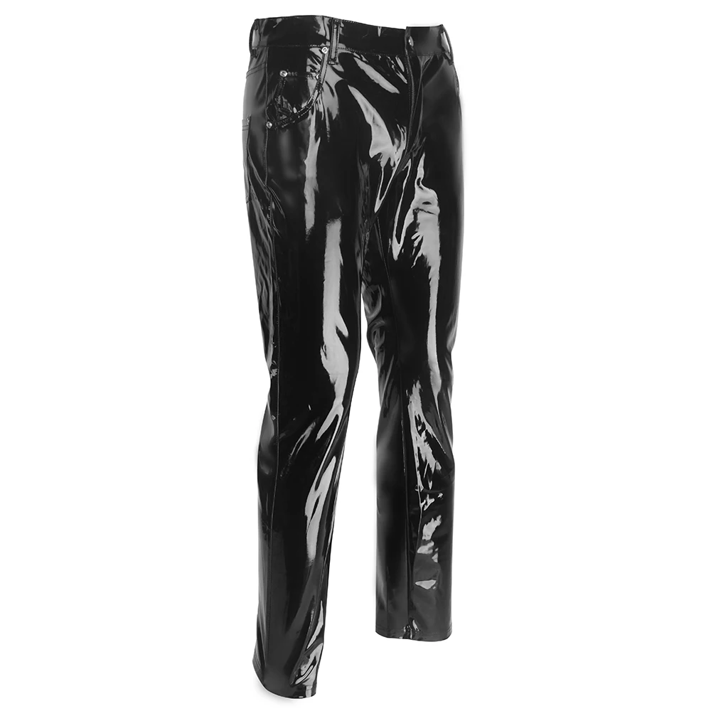 الرجال فو الجلود البلاستيكية ا - مراجعة Men'S Gothic Formal Wear وسعره