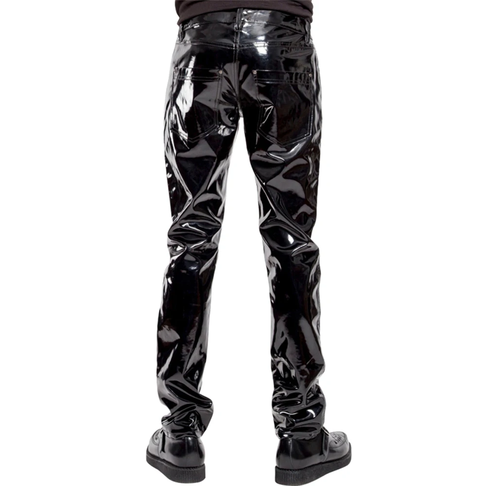 الرجال فو الجلود البلاستيكية ا - مراجعة Men'S Gothic Formal Wear وسعره