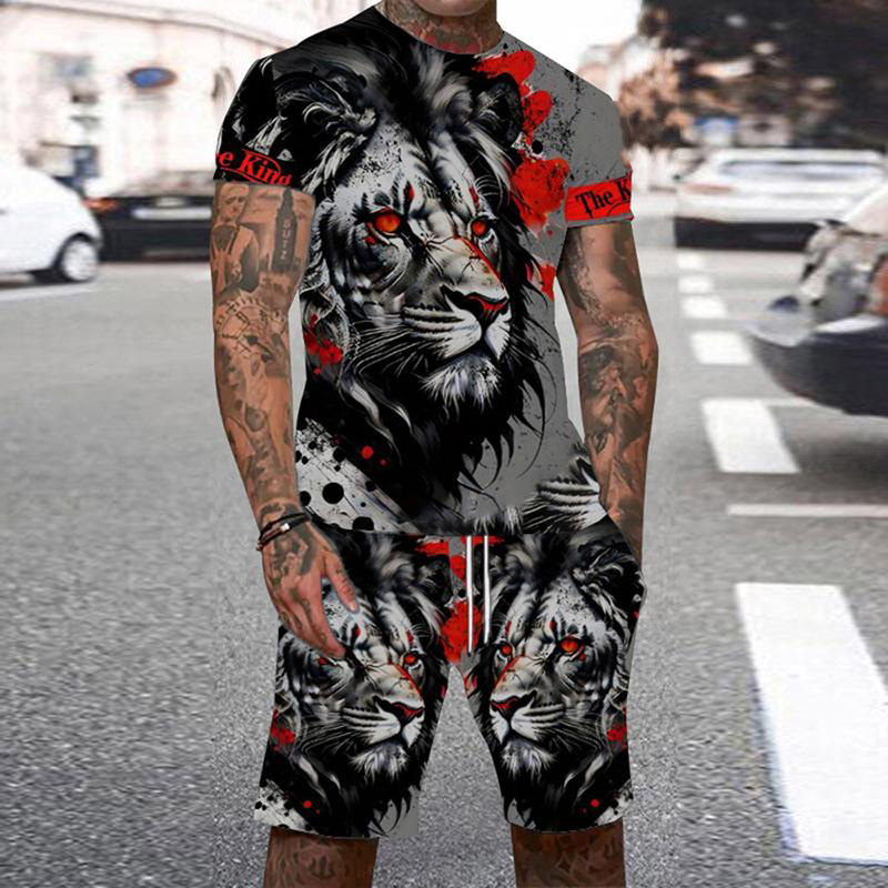بدلة رياضية بطباعة ثلاثية الأب - مراجعة Men'S Formal Beach Wear وسعره