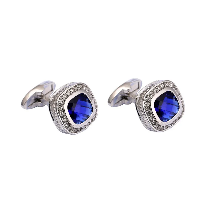 أزرار أكمام للرجال الفاخرة عال - مراجعة Cufflinks Silver Set وسعره
