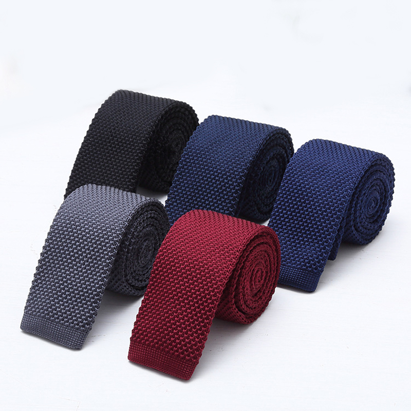 ربطات عنق محبوكة سوداء وبيضاء  - مراجعة Men Formal Wear With Tie وسعره
