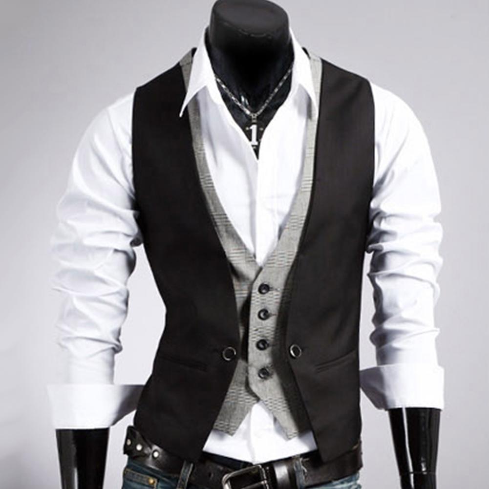صدرية رسمية للرجال سترة للأعما - مراجعة Men Formal Wear Vest وسعره
