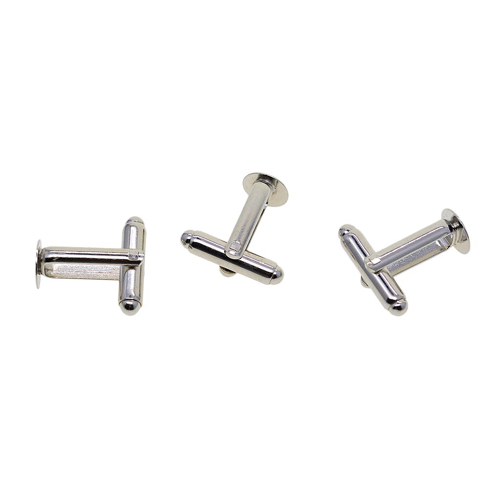أزرار أكمام 8 مم من النحاس الف - مراجعة Cufflinks Silver Set وسعره