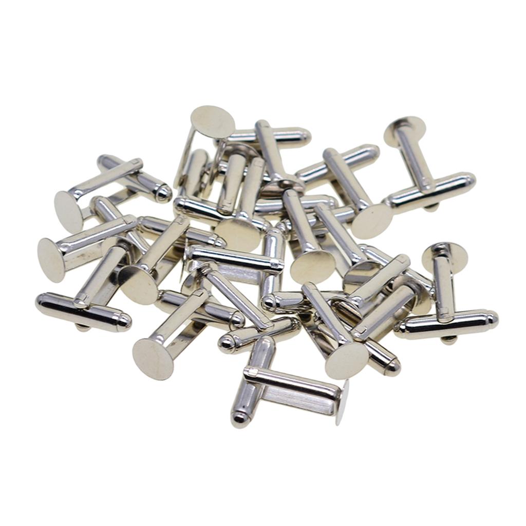 20 قطعة أزرار أكمام لوحة فضية  - مراجعة Cufflinks Silver Set وسعره