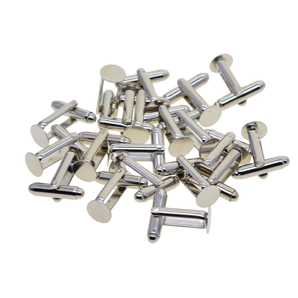 20 قطعة أزرار أكمام لوحة فضية  - مراجعة Cufflinks Silver Set وسعره